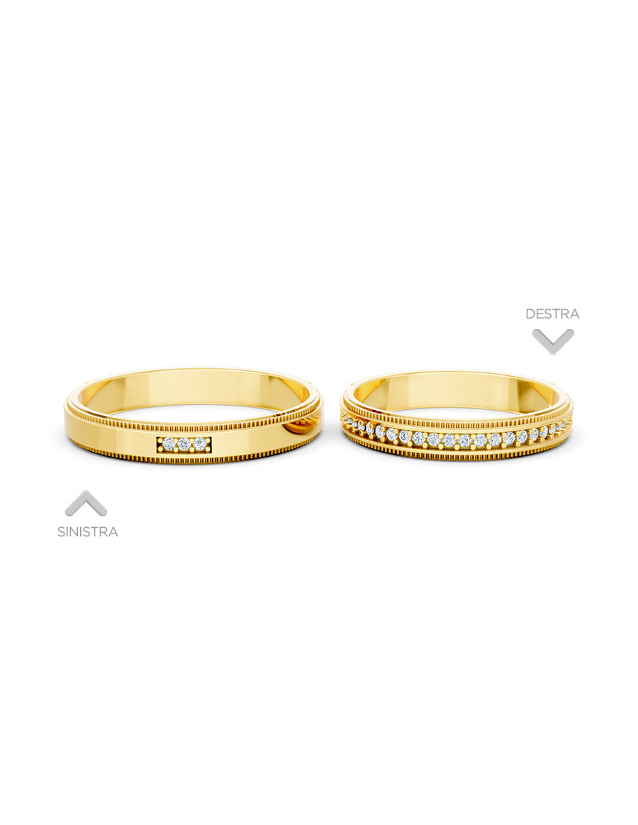 Argolla de matrimonio - unión perfecta - UNITI83