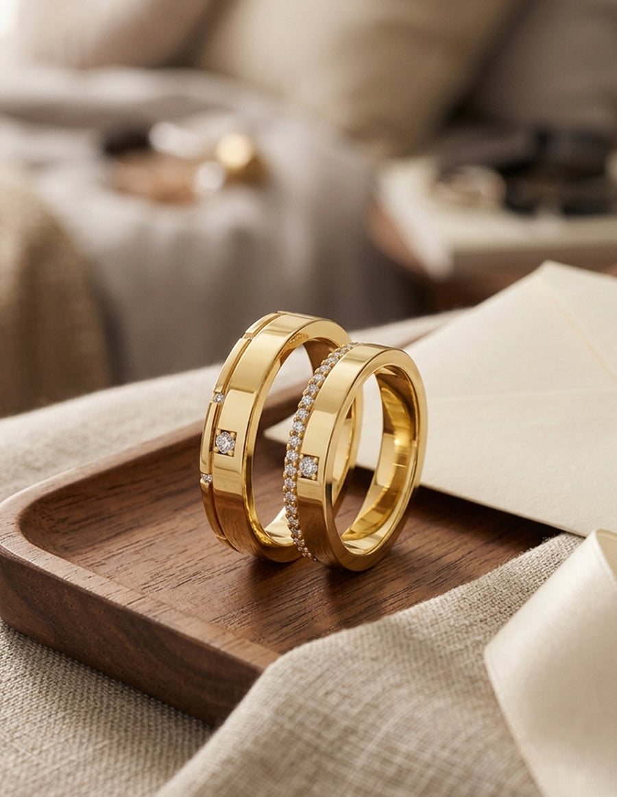 Argolla de matrimonio - unión perfecta - UNITI85