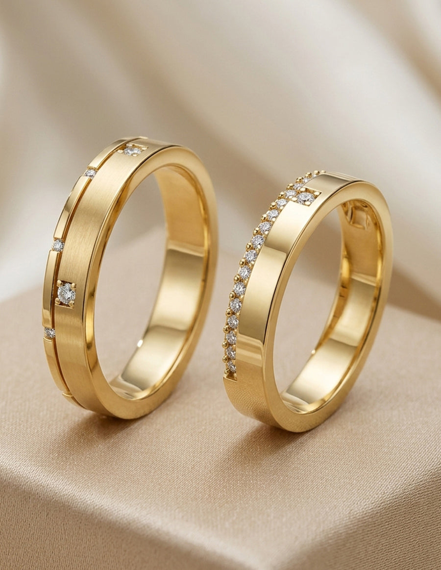 Argolla de matrimonio - unión perfecta - UNITI85