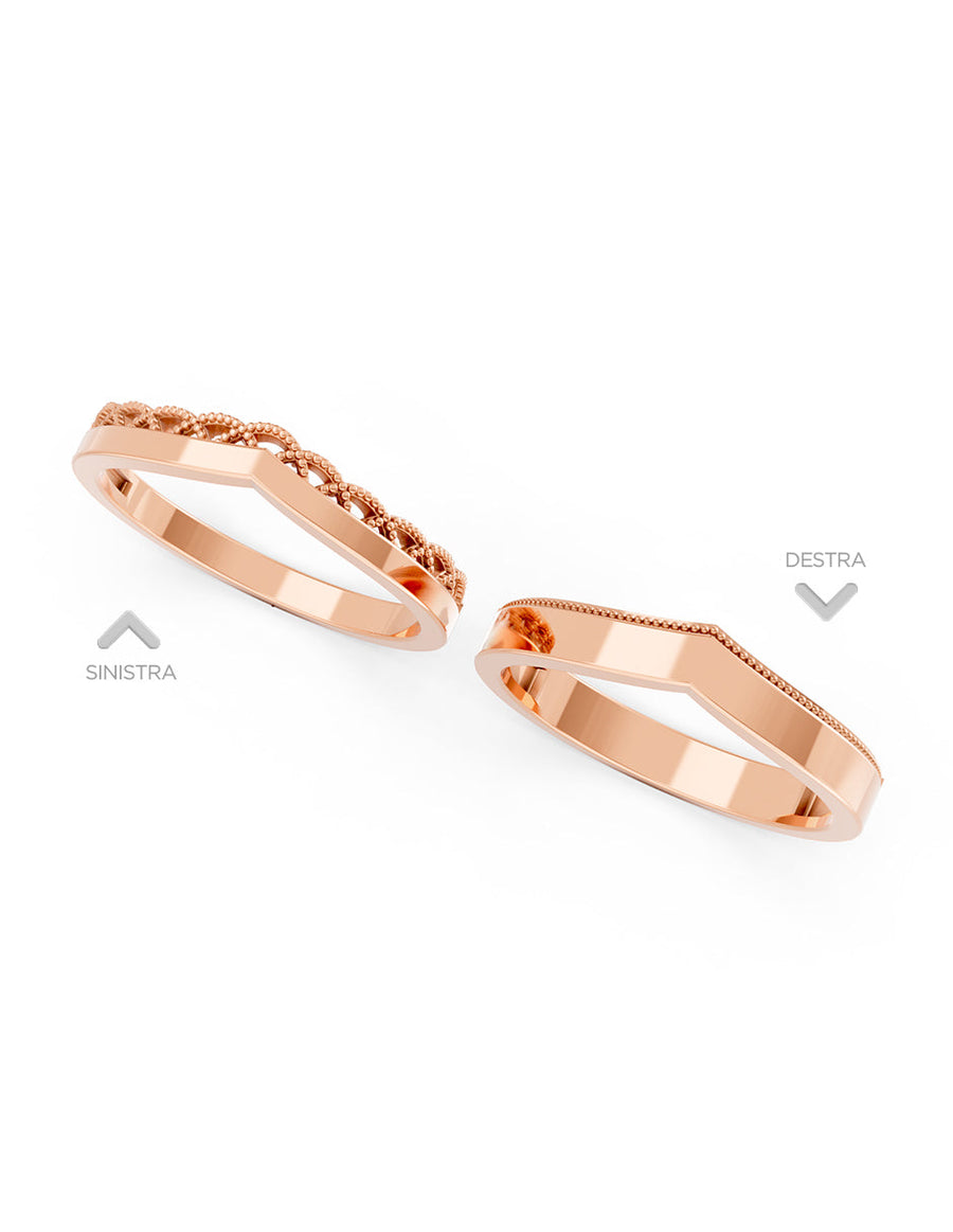 Argolla de matrimonio - unión perfecta - UNITI86