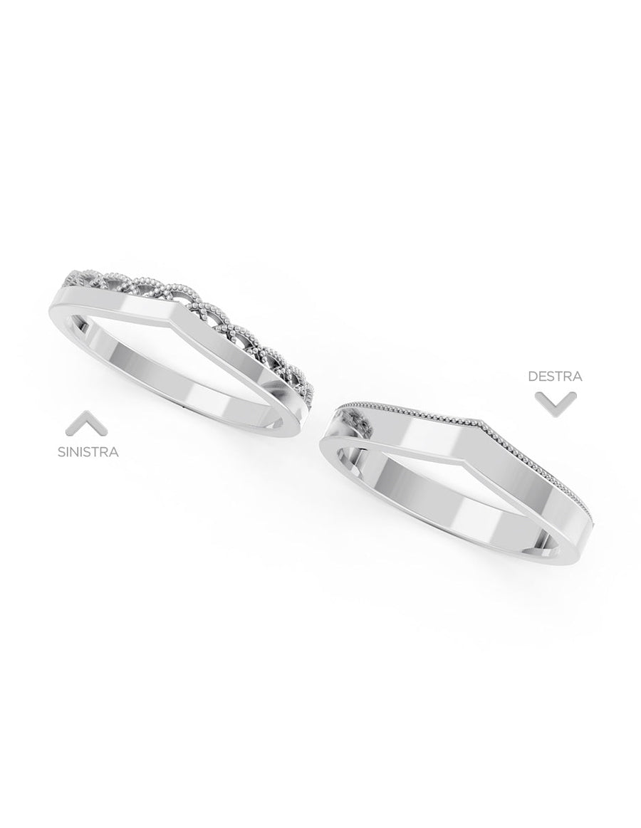 Argolla de matrimonio - unión perfecta - UNITI86