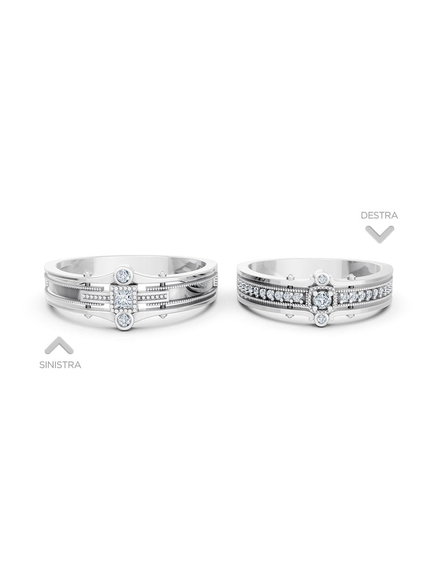 Argolla de matrimonio - unión perfecta - UNITI88
