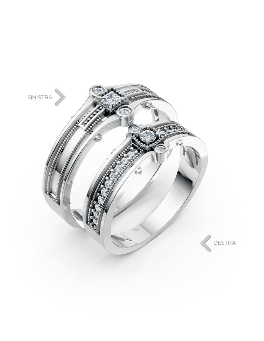 Argolla de matrimonio - unión perfecta - UNITI88