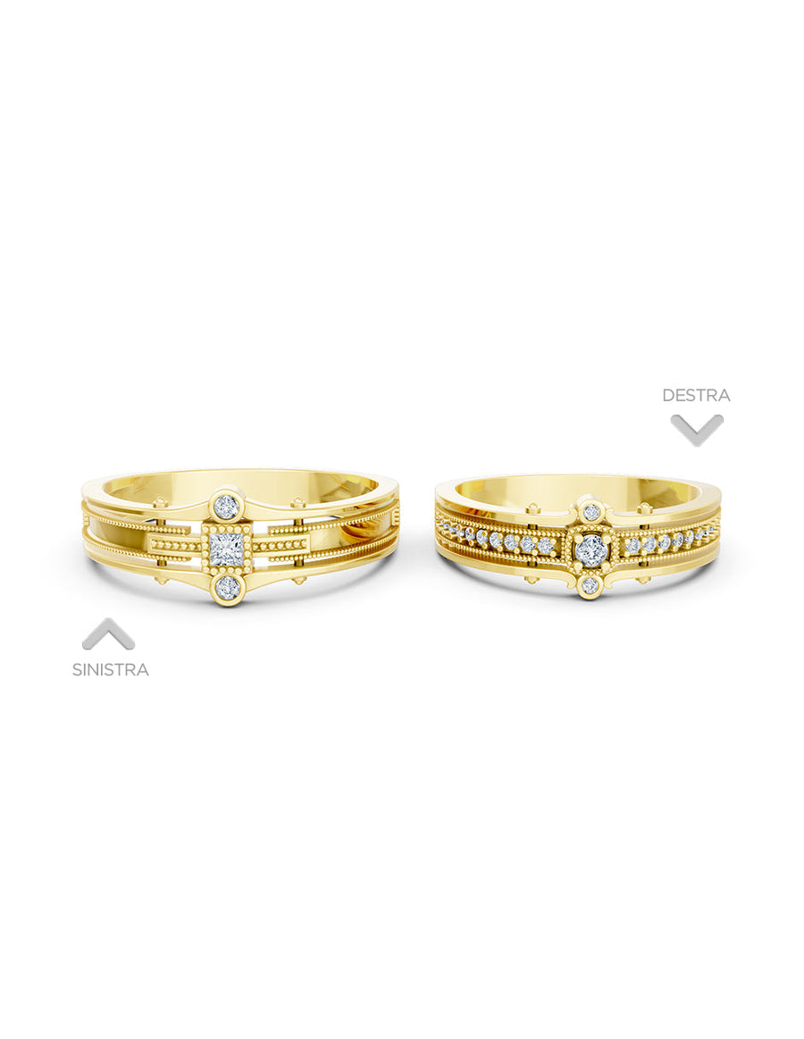 Argolla de matrimonio - unión perfecta - UNITI88