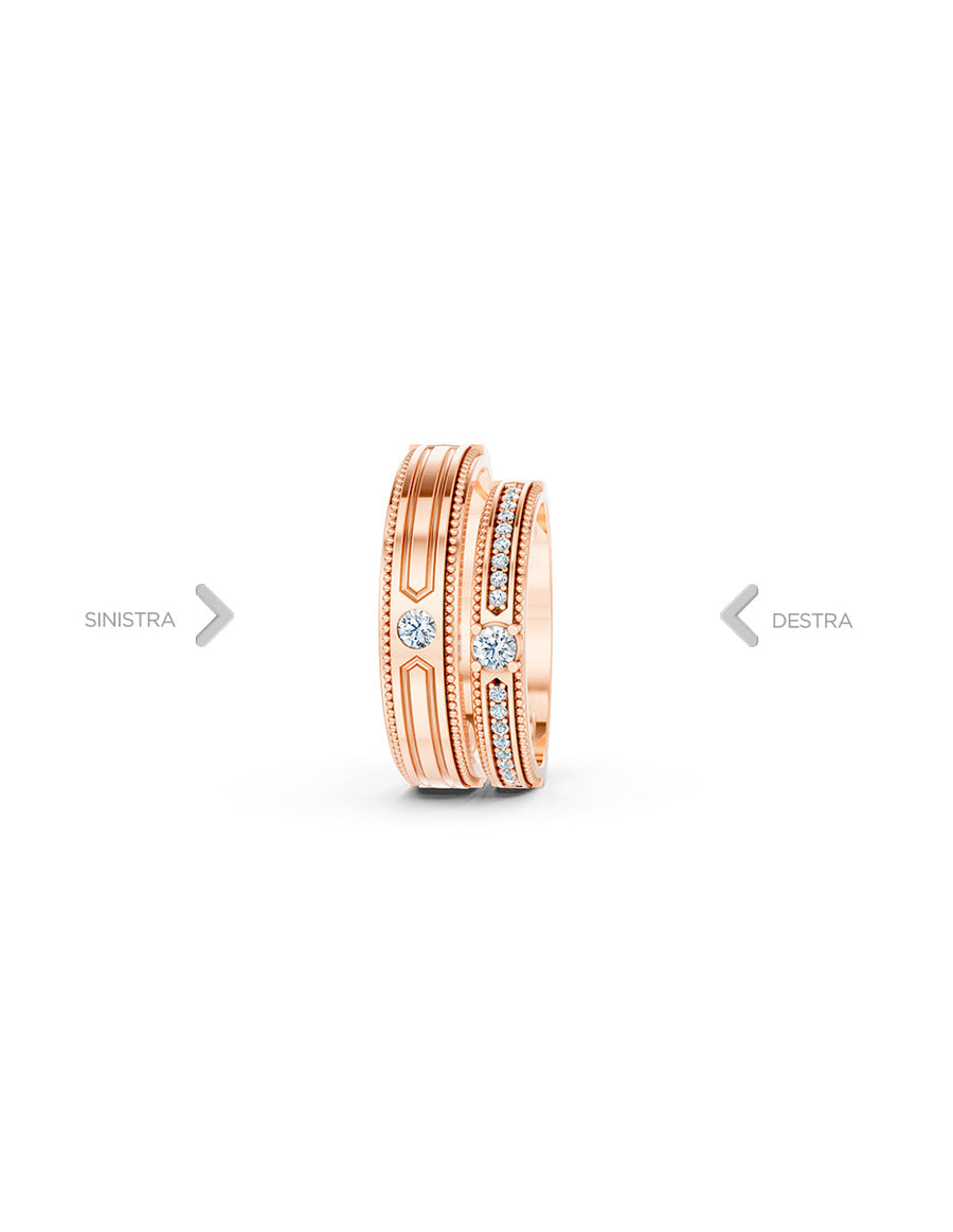 Argolla de matrimonio - unión perfecta - UNITI89