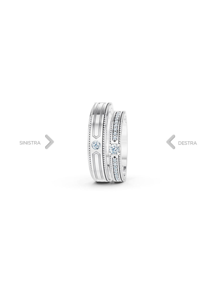 Argolla de matrimonio - unión perfecta - UNITI89