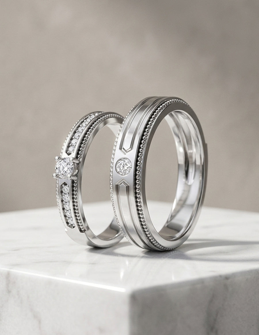Argolla de matrimonio - unión perfecta - UNITI89