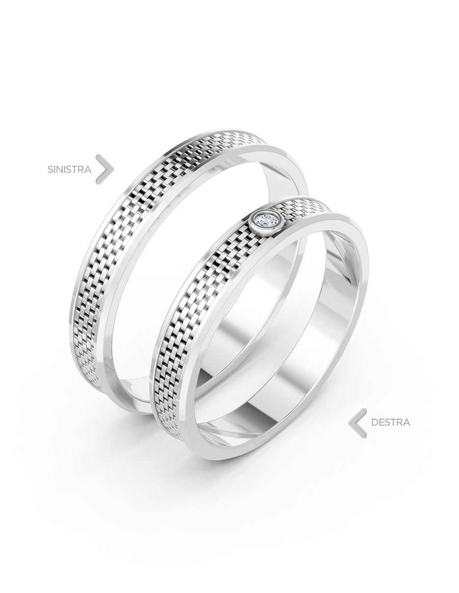 Argolla de matrimonio - unión perfecta - UNITI9