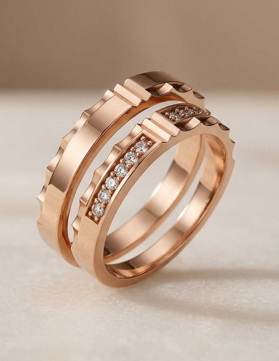 Argolla de matrimonio - unión perfecta - UNITI90