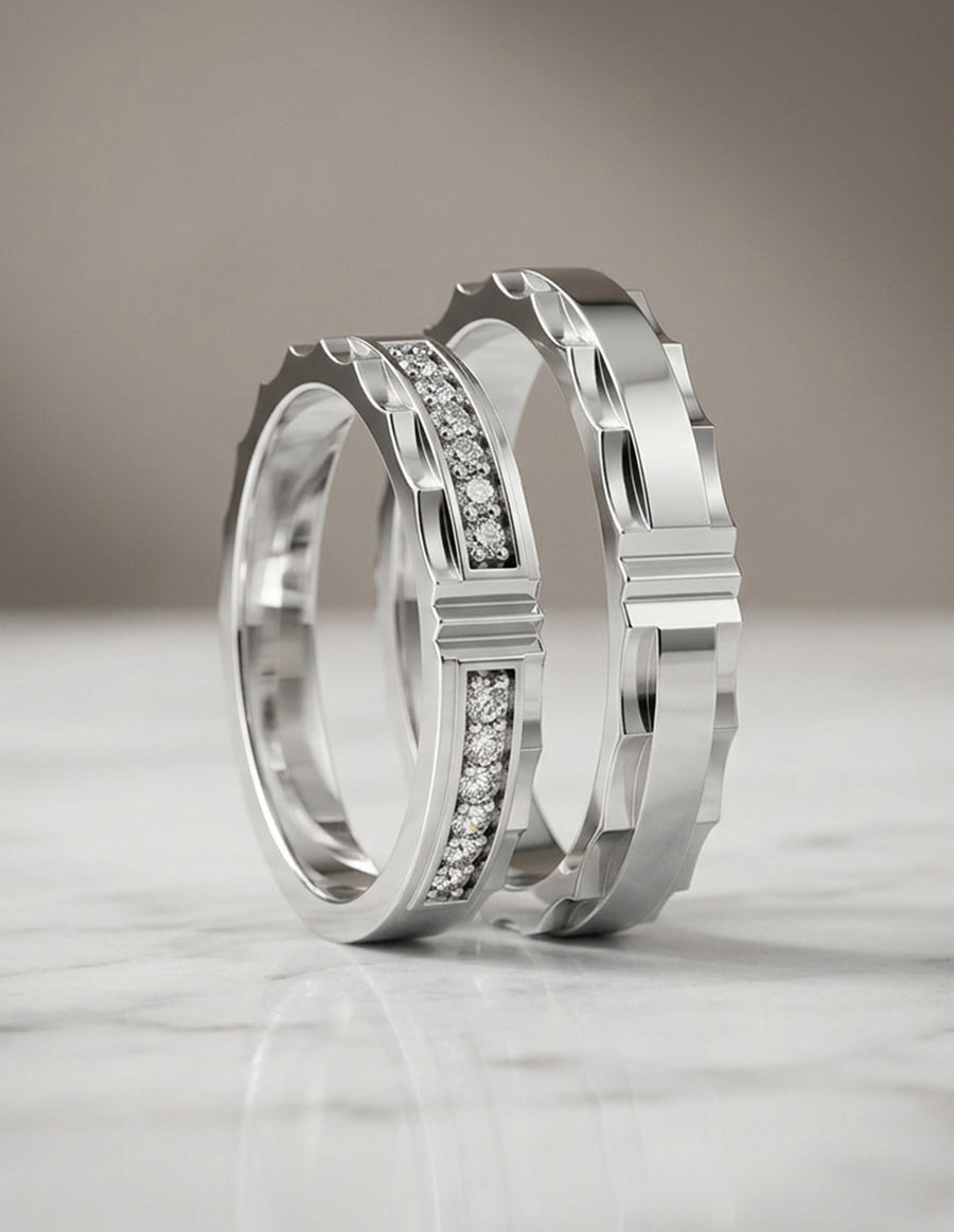 Argolla de matrimonio - unión perfecta - UNITI90