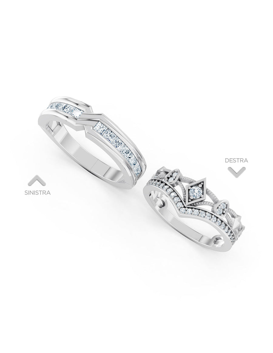 Argolla de matrimonio - unión perfecta - UNITI92
