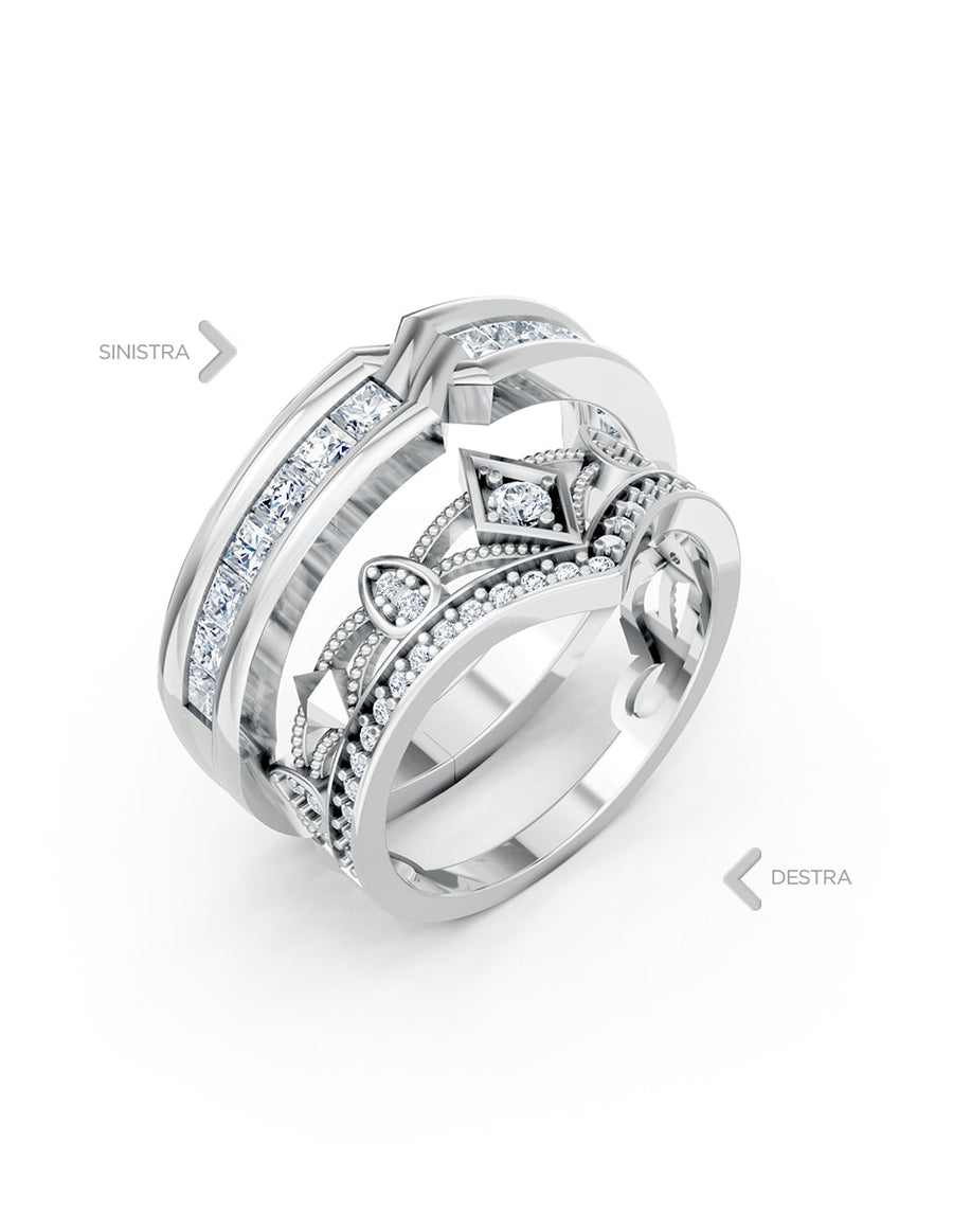 Argolla de matrimonio - unión perfecta - UNITI92