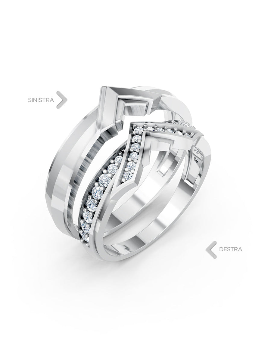 Argolla de matrimonio - unión perfecta - UNITI93