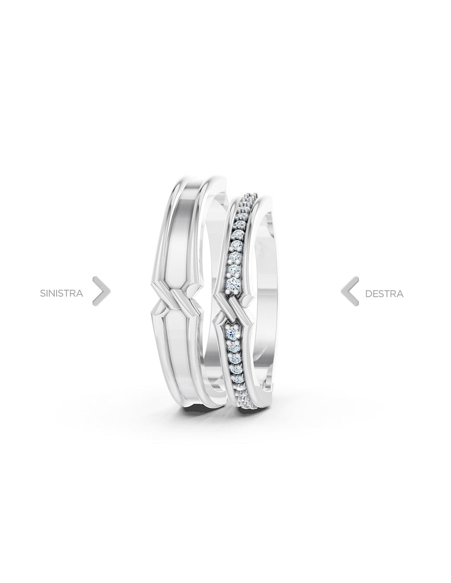 Argolla de matrimonio - unión perfecta - UNITI94
