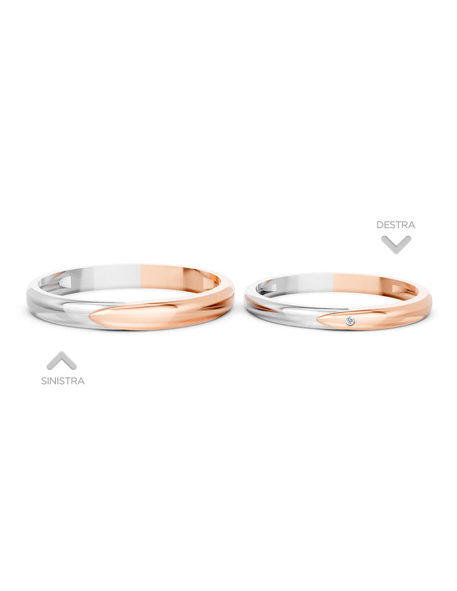 Argolla de matrimonio - unión perfecta - UNITI95