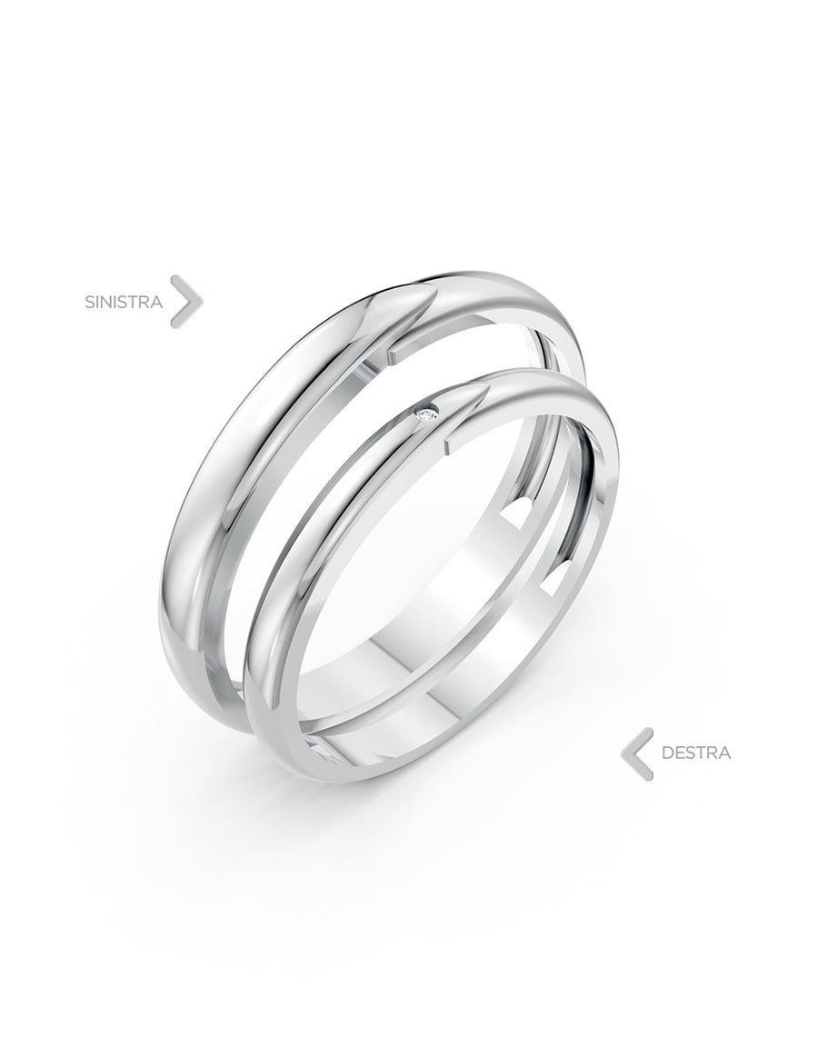 Argolla de matrimonio - unión perfecta - UNITI95