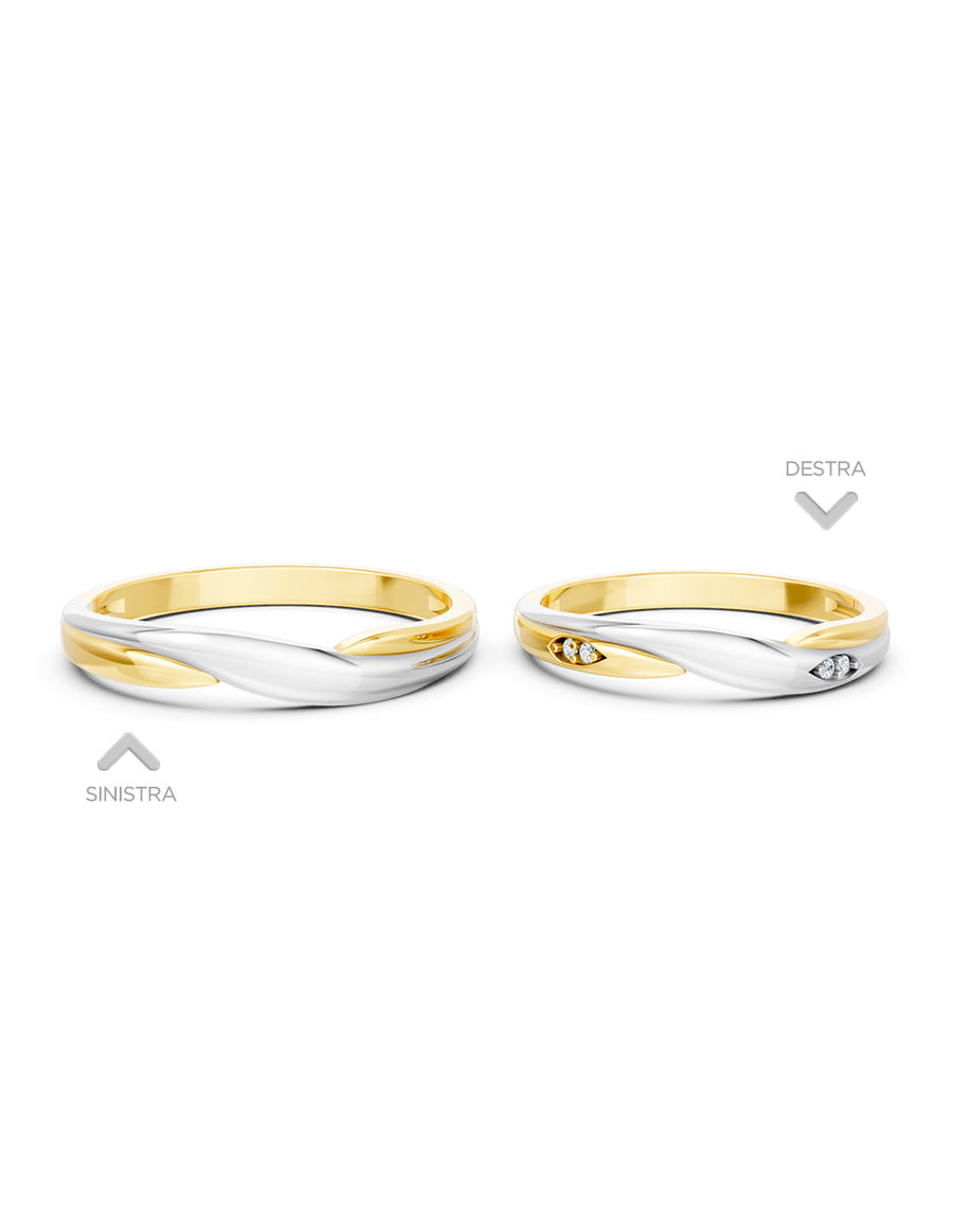 Argolla de matrimonio - unión perfecta - UNITI97