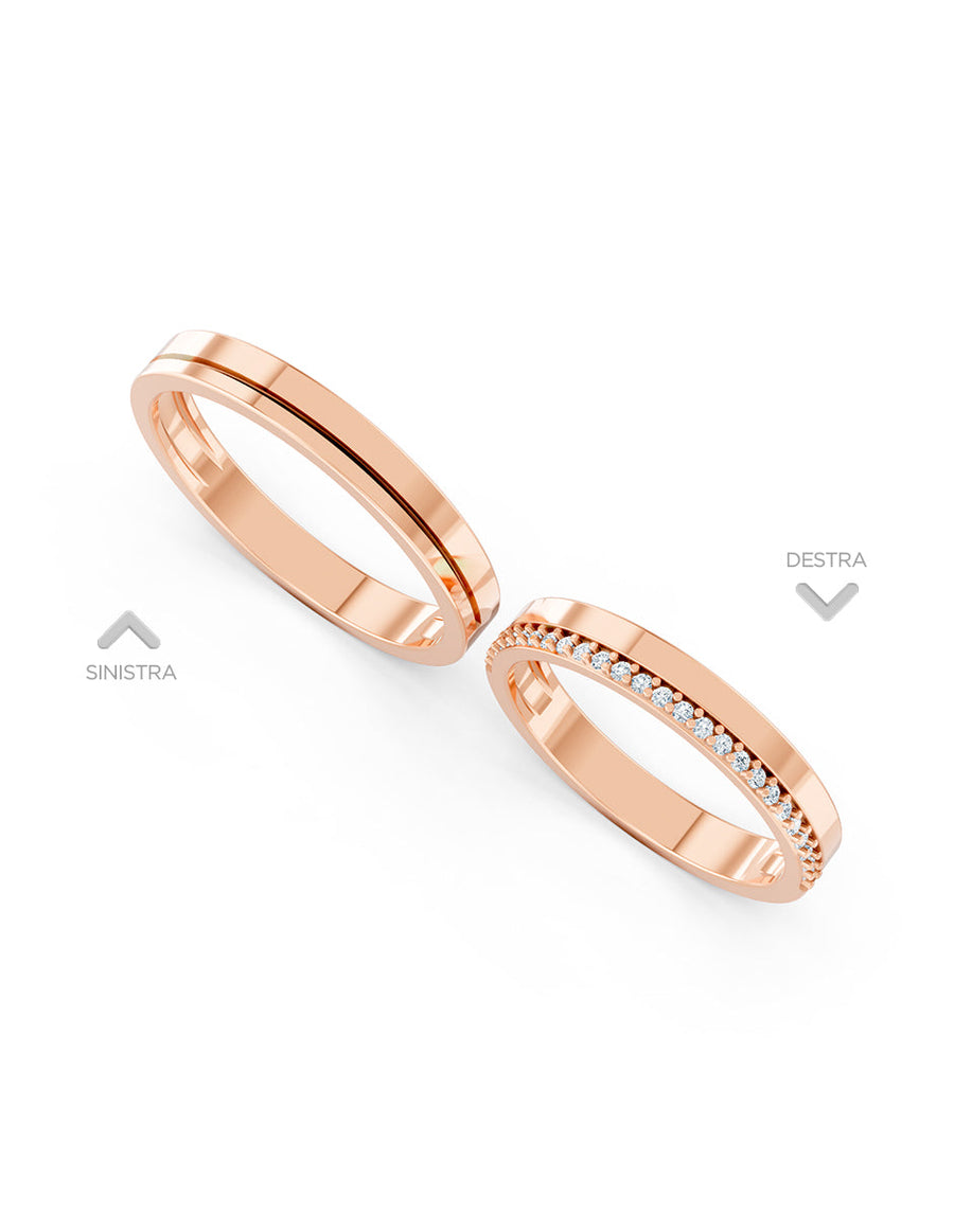Argolla de matrimonio - unión perfecta - UNITI98