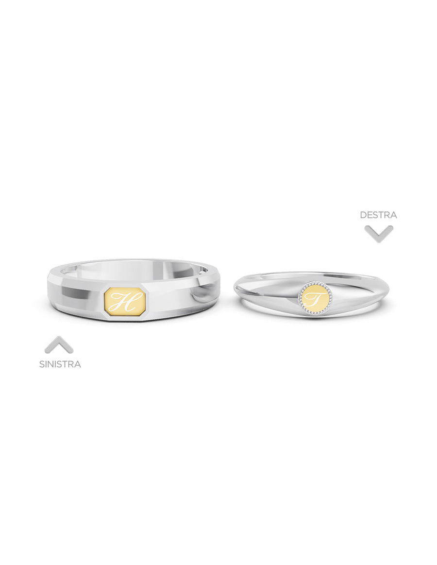 Argolla de matrimonio - unión perfecta - UNITI99