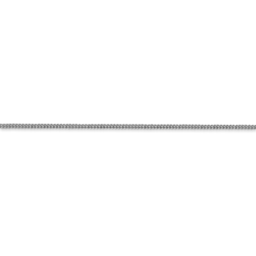 Cadena Franco de 14k WG de 0,9 mm