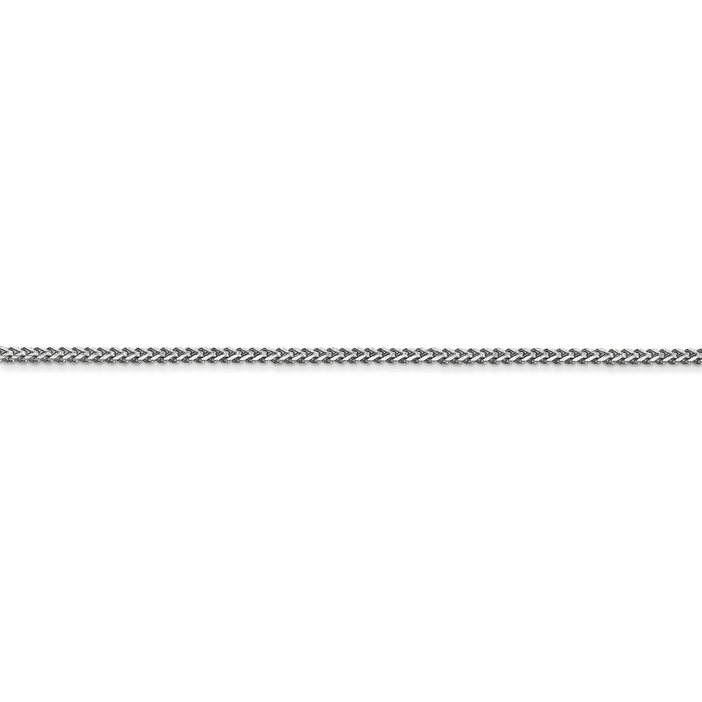 Cadena Franco de 14k WG de 1mm