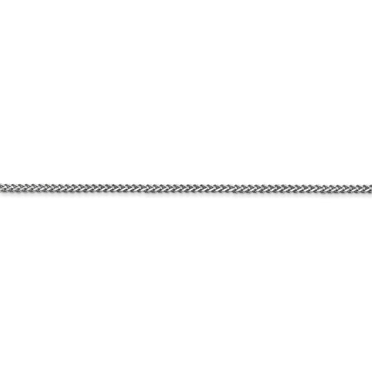 Cadena Franco de 14k WG de 1mm