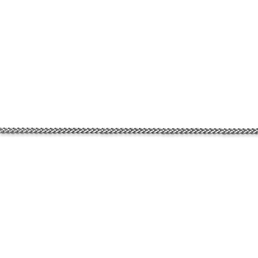 Cadena Franco de 14k WG de 1mm