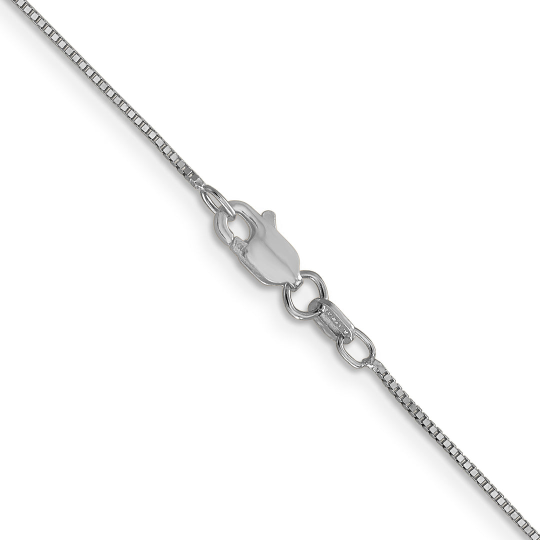 14k 0.7mm WG case with lobster clasp chain