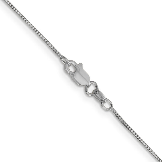 14k 0.7mm WG case with lobster clasp chain