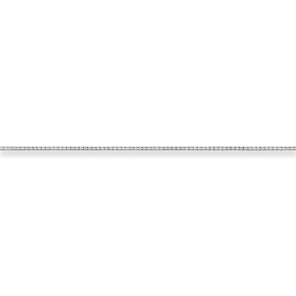 14k WG 1.05mm Box Chain