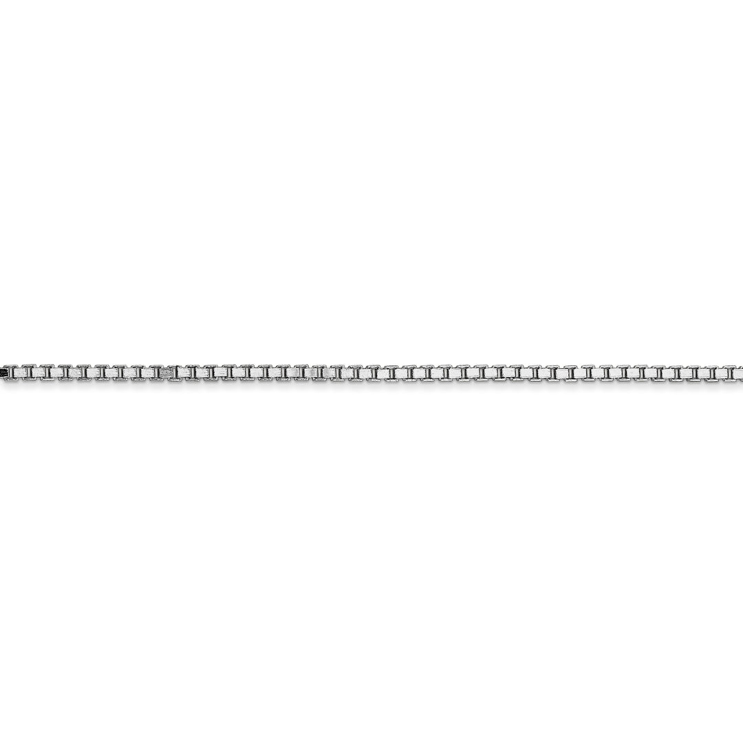 14k WG 1.5mm box chain