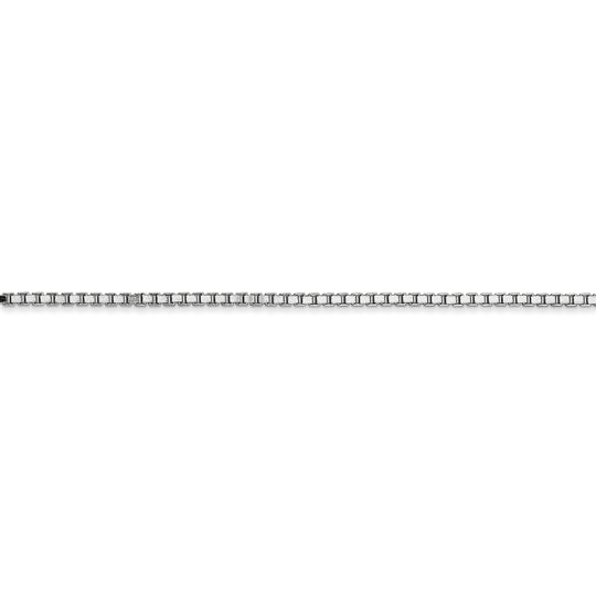 14k WG 1.5mm box chain