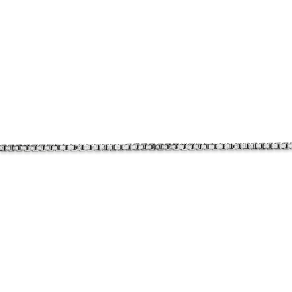 14k WG 1.9mm box chain