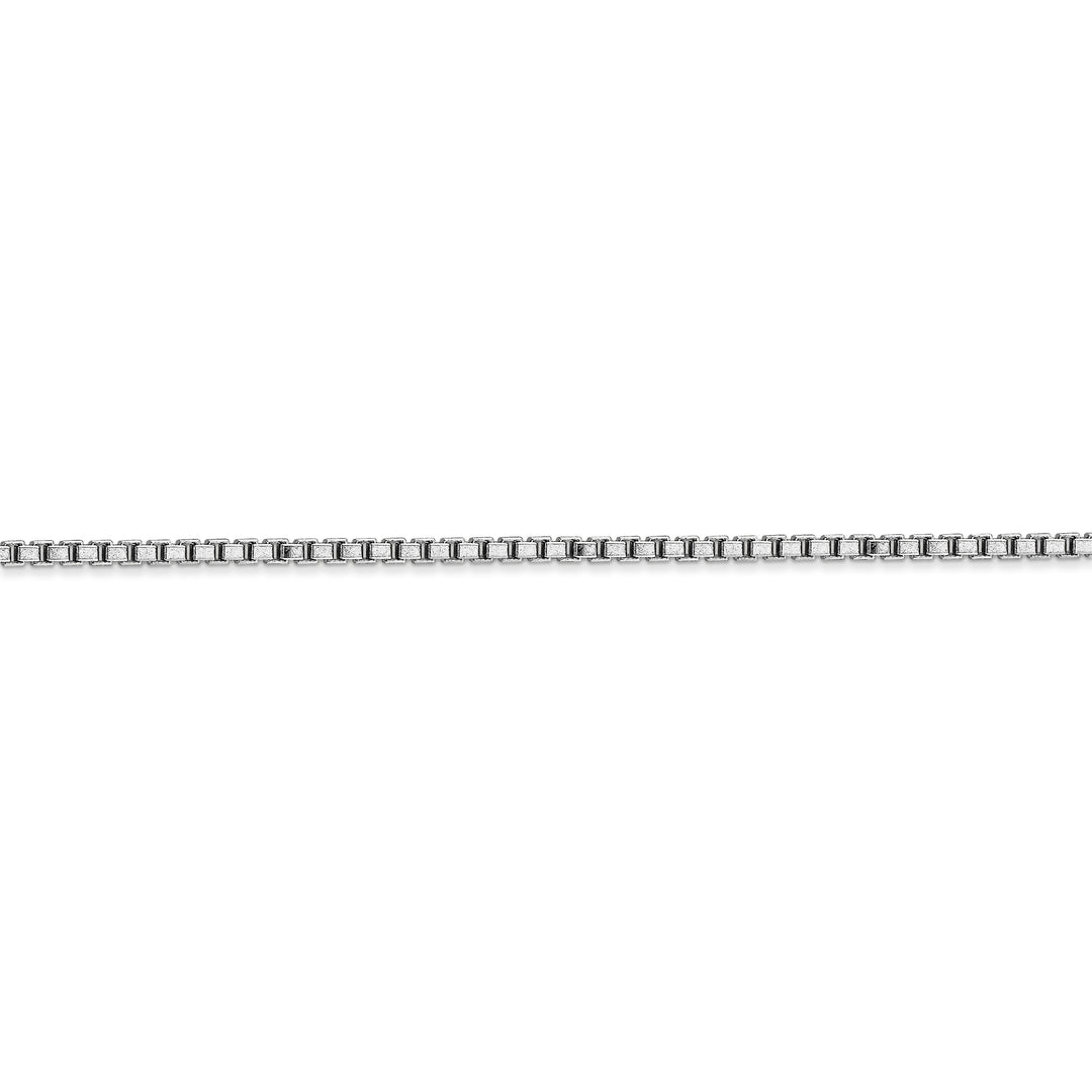 14k WG 1.9mm box chain
