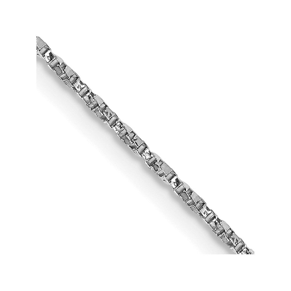14k gold plated 0.95mm WG twisted box chain