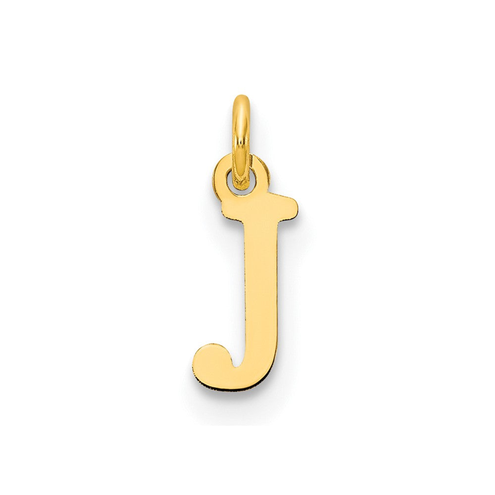 Dije Inicial “J” Recortada en Oro Amarillo de 14K