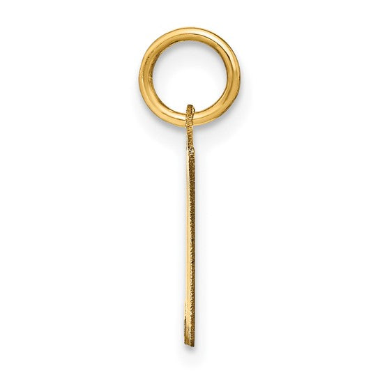 Dije Inicial Letra "M" en Oro Amarillo de 14K