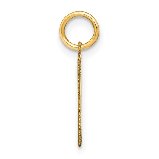 Colgante con Letra “M” en Oro Amarillo de 14K