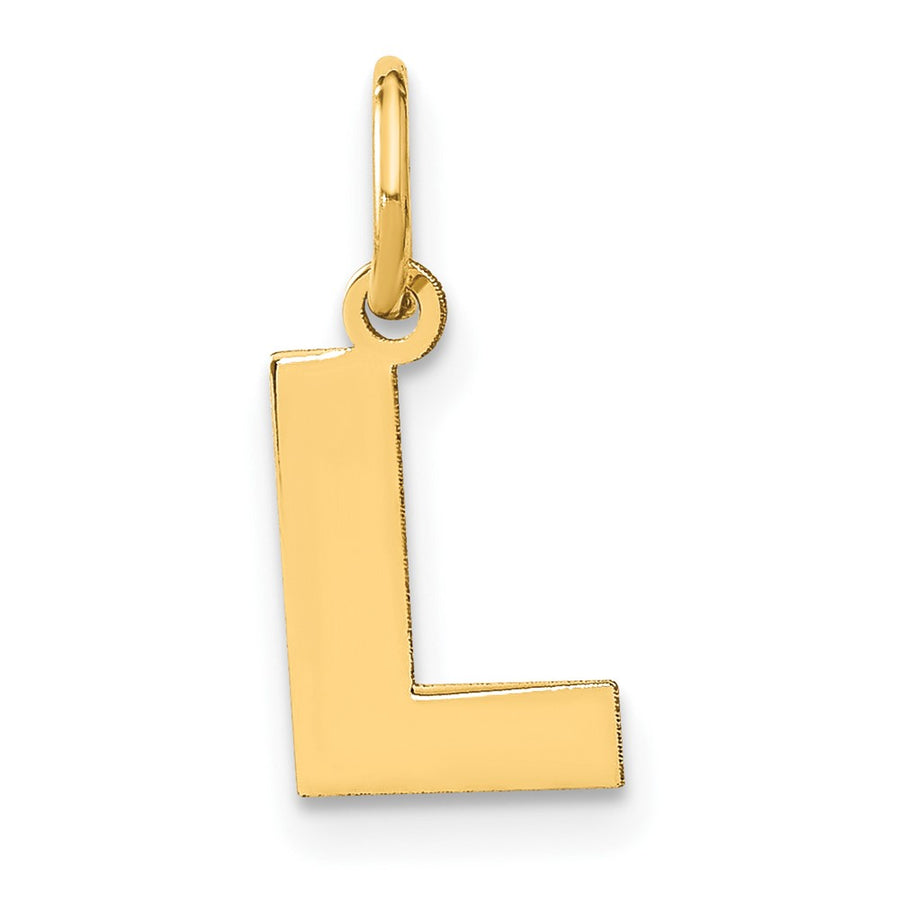 Dije Inicial Letra “L” en Oro Amarillo de 14K
