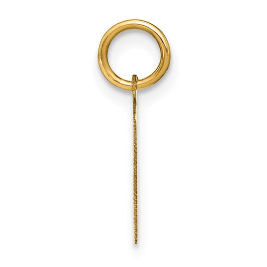 Colgante con Letra “M” en Oro Amarillo de 14K