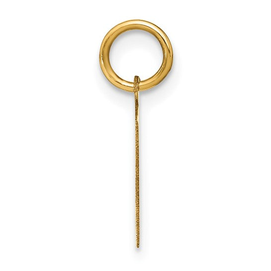 Colgante con Letra “M” en Oro Amarillo de 14K