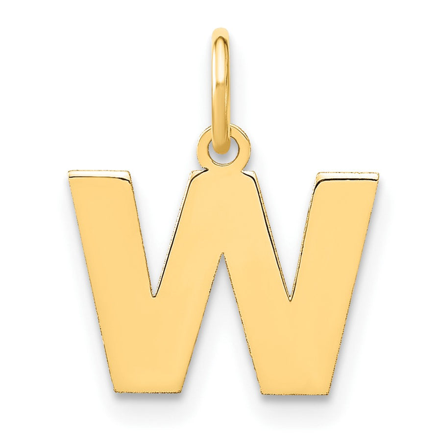 Colgante Inicial "W" en Oro Amarillo de 14k