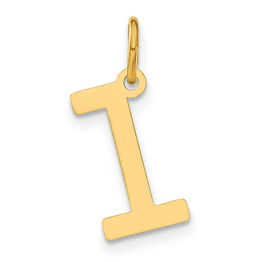 Dije Letra “l” Minúscula en Oro Amarillo de 14K