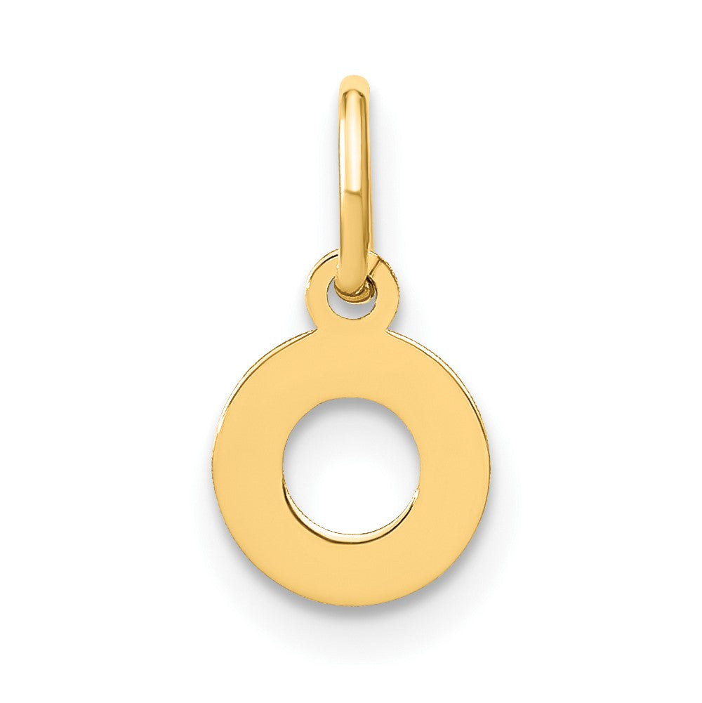 Dije Inicial Letra “o” en Oro Amarillo de 14K