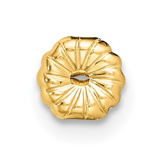 Pendientes de Botón en Oro Amarillo de 14k con Diamantes de Labor, 1 ctw, VS/SI+ G+, Redondos, 4 Garras