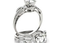 CUSTOM ENGAGEMENT RING SETTING - PAVÉ