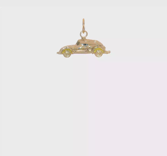 Dije de Automóvil en Oro Amarillo de 10K