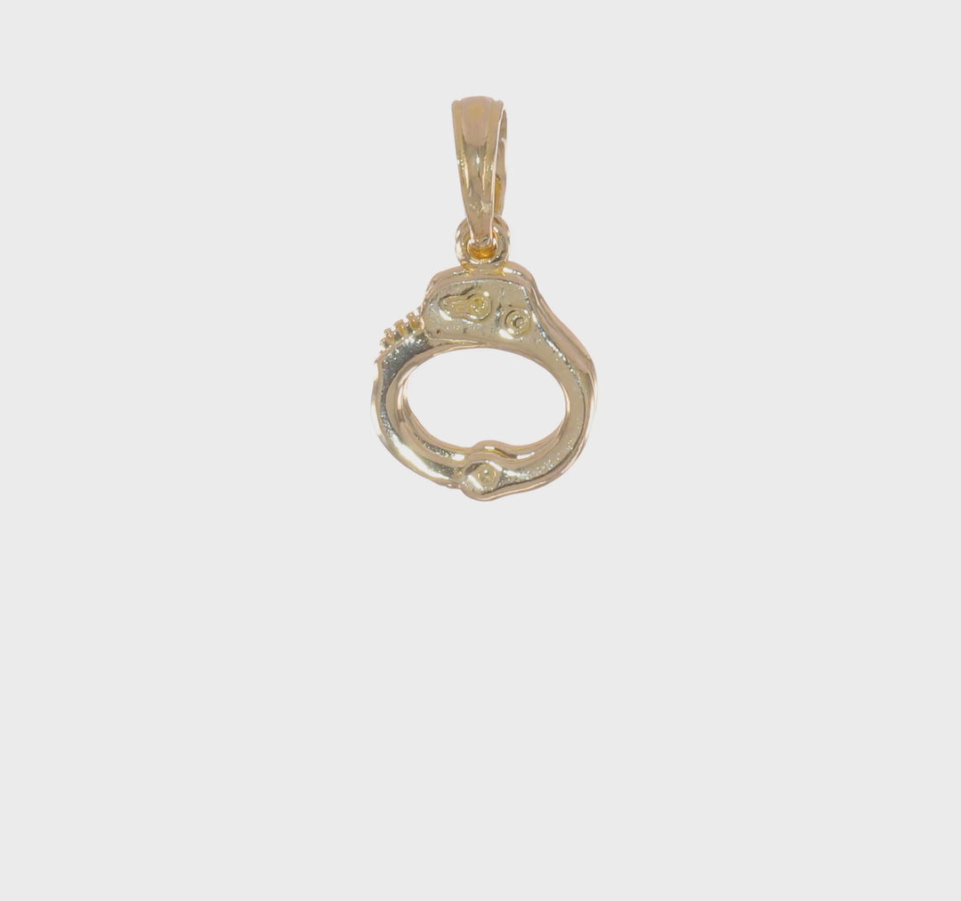 Dije de Esposas en Oro Amarillo de 10k