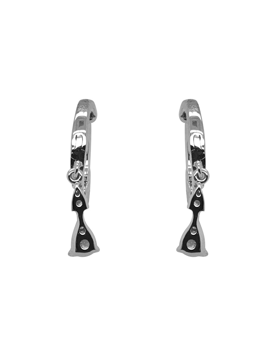 Aretes con Diamante Natural