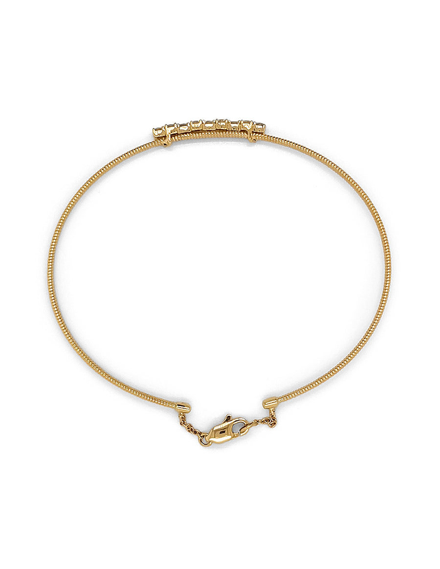 PULSERA CON DIAMANTE NATURAL